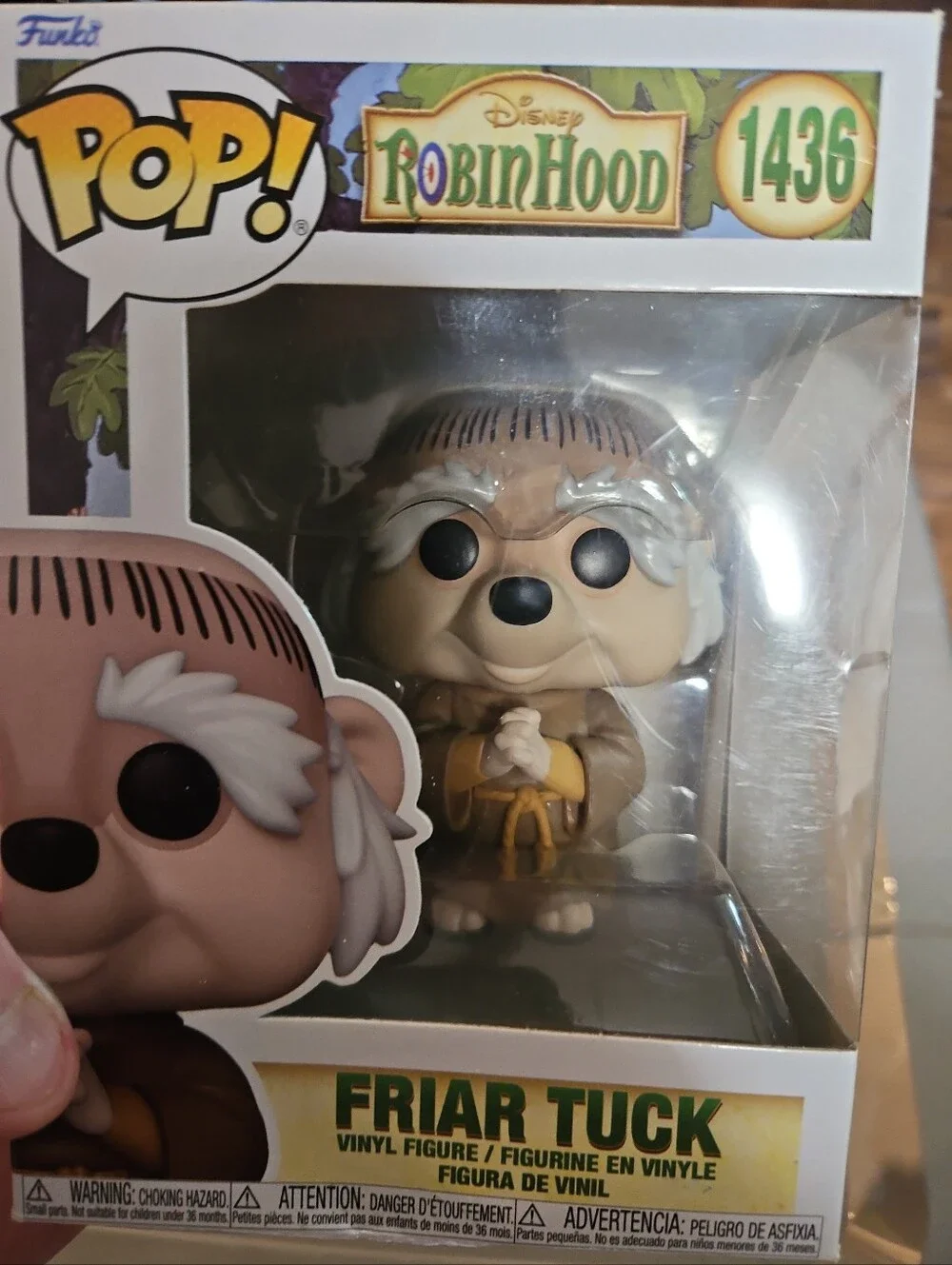 Funko Pop! Vinyl: Disney - Friar Tuck #1436: NEW